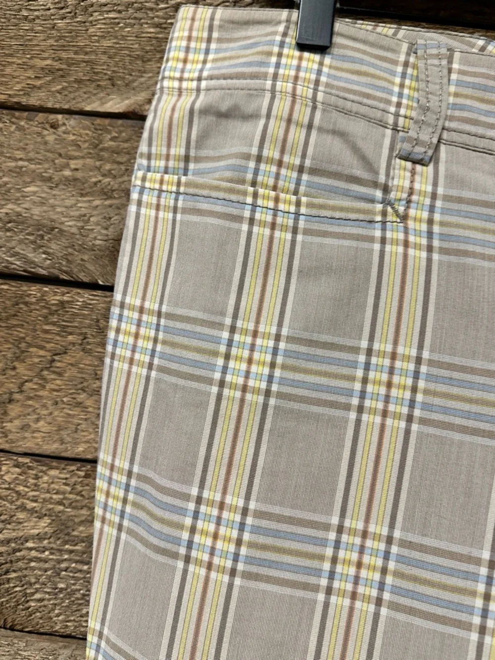 W by Worth Plaid Cropped Ankle Pants Size 4
